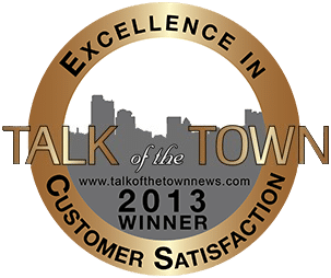 Real Computer Solutions - Talk of the Town News Customer Satisfaction 2013 Award